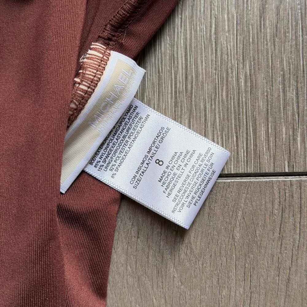Michael kors brown belted one - Picture 7 of 8